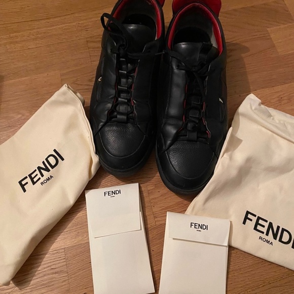Fendi Other - Fendi Studded Bug Eye Sneakers